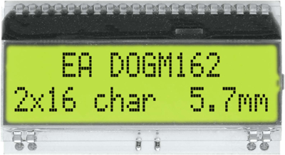 EA DOGM162E-A DISPLAY VISIONS LED-Modules