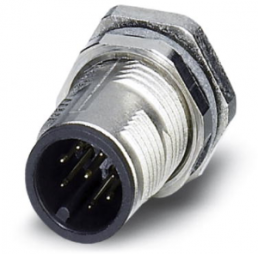 Plug, M12, 8 pole, solder pins, SPEEDCON locking, straight, 1551862