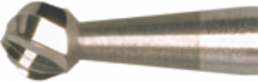 Ball-head milling bit, Ø 0.8 mm, shaft Ø 2.35 mm, ball, hard metal, HM1 104 008