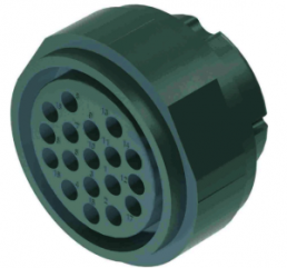 Contact Insert for industrial connectors, UIC558-18PIN-BE-CRA