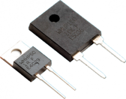 Wirewound resistor, 22 Ω, 20 W, ±1 %