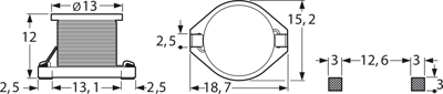 PIST-101K-04 Fastron Fixed Inductors Image 2