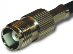 TNC socket 50 Ω, RG-58, RG-141, LMR-195, Belden 7806A, Belden 9311, solder connection, straight, 031-2374-RFX
