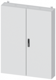ALPHA 400, wall-mounted cabinet, IP55, protectionclass 2, H: 1400 mm, W: 105...