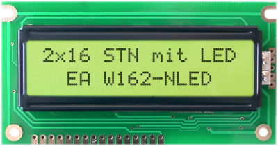 EA W162-NLED DISPLAY VISIONS LED-Modules