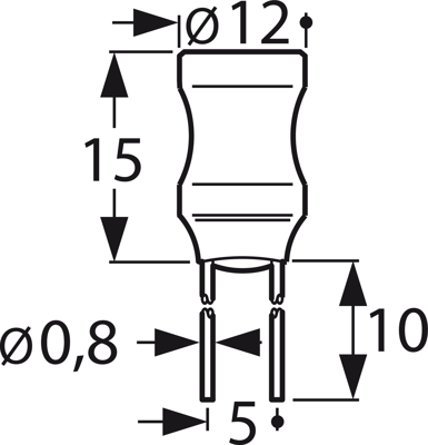 11PHC-101K-50 Fastron Fixed Inductors Image 3
