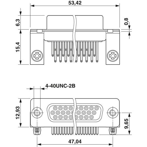 1655205 Phoenix Contact D-Sub Connectors Image 2