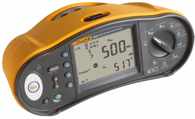 FLUKE 1663 Fluke VDE testers, Installation testers, Insulation testers