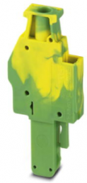 Plug, screw connection, 0.14-6.0 mm², 1 pole, 32 A, 8 kV, yellow/green, 3045279