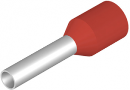 Insulated Wire end ferrule, 1.5 mm², 14 mm/8 mm long, red, 9026090000