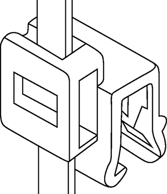150-40593 HellermannTyton Cable Holders Image 2