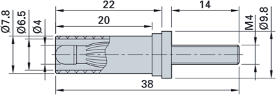 24.0117-26 Stäubli Electrical Connectors Laboratory Connectors Image 2