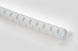 Helawrap cable cover for industrial applications, max. bundle dia. 21 mm, 25 m long, PP, white