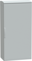 Control cabinet, (H x W x D) 1500 x 750 x 420 mm, IP44, polyester, light gray, NSYPLAT1574G