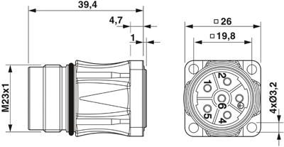 1620620 Phoenix Contact Other Circular Connectors Image 2