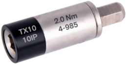 Torque adapter, 2 Nm, 1/4 inch, L 39 mm, 21 g, 4-985