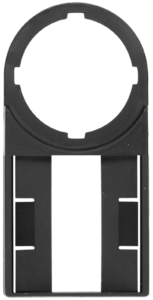 Clip card, 27 x 27 mm, black for Device marker, 1782710000