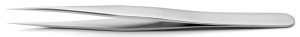 Precision tweezers, uninsulated, antimagnetic, stainless steel, 120 mm, 0.SA.0