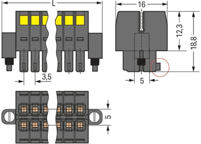713-1110/107-9037/033-000 WAGO PCB Connection Systems Image 2