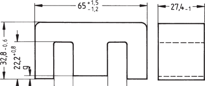 B66387G1200X187 TDK (EPCOS) Ferrite cores