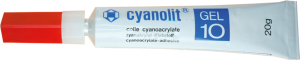 Cyanoacrylate adhesive 20 g tube, Panacol CYANOLIT GEL 20G