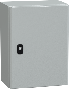 Door, (H x W x D) 400 x 300 x 200 mm, IP66, steel, light gray, NSYS3D4320