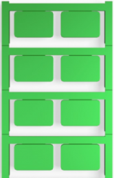 Polyamide Device marker, (L x W) 27 x 18 mm, green, 80 pcs