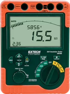 380396 Extech VDE testers, Installation testers, Insulation testers