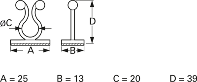 6560AA00AS fastpoint Cable Holders Image 2
