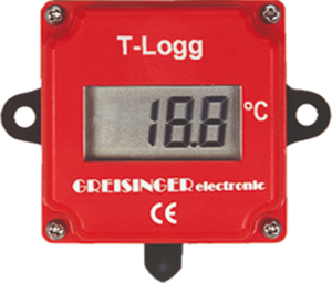 Data loggers, Temperature, Integrated sensor, IP 65