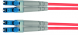 FO duplex patch cable, LC to LC, 10 m, OM3, multimode 50/125 µm