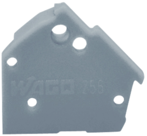 End plate for feed through terminal, 256-100