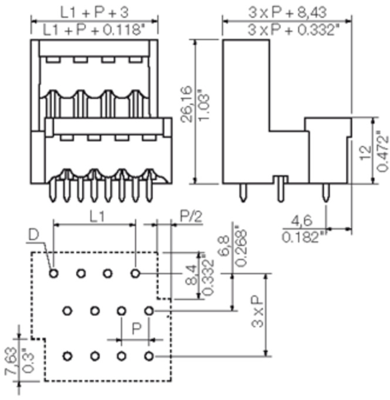 1911650000 Weidmüller PCB Connection Systems Image 3