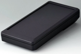 ABS handheld enclosure, (L x W x H) 252 x 121 x 50 mm, black (RAL 9005), IP65, A9075119