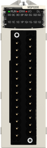 PTO module - 2 channels - 4 input - 24 V DC - 4.3 mA - 2 connectors 28 pins