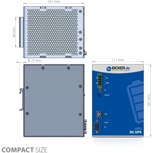 UPSI-2412DP2 Bicker Elektronik UPS Image 2