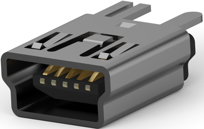 1734753-1 AMP USB Connectors, PC Connectors Image 1