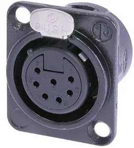 NC7FD-L-B-1 Neutrik XLR Connectors