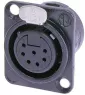 NC7FD-L-B-1 Neutrik XLR Connectors