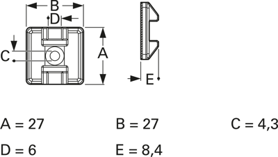 8030HA01AS fastpoint Cable Holders Image 2