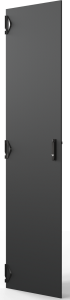 Varistar CP Steel Door, Plain With 1-PointLocking, RAL 7021, 47 U, 2200H, 600W