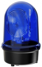 LED rotating light, Ø 142 mm, blue, 115-230 VAC, IP65