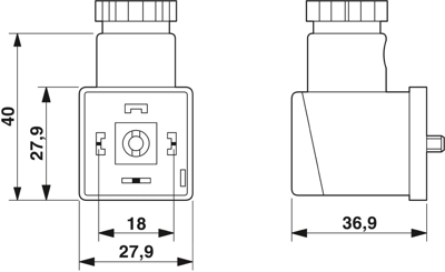 1452178 Phoenix Contact DIN Valve Connectors Image 2