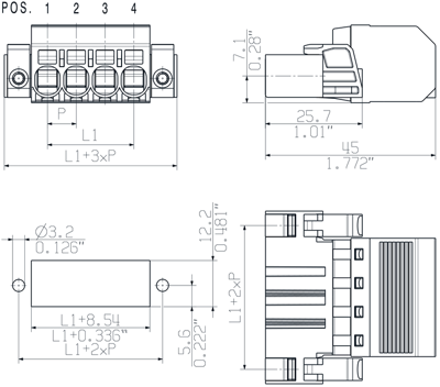 1060910000 Weidmüller PCB Connection Systems Image 3