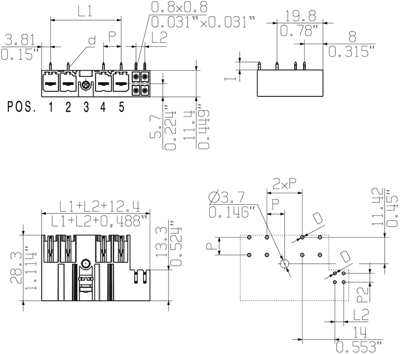 1156300000 Weidmüller PCB Connection Systems Image 3