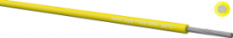 TPE-switching strand, UL-Style 11958, 0.34 mm², AWG 22-19, yellow, outer Ø 1.4 mm