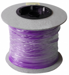 PVC-switching strand, UL-Style 1061/10002, AWG 22, purple, outer Ø 1.3 mm