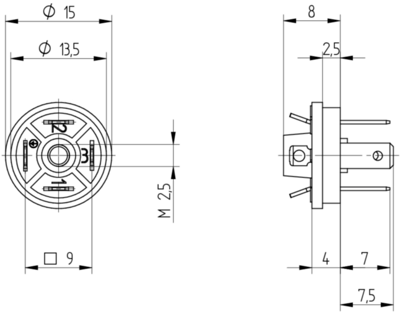 933114100 Hirschmann Automation and Control DIN Valve Connectors Image 2