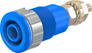 4 mm socket, screw connection, 12.2 mm, CAT III, blue, 23.3020-23