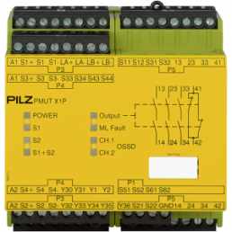 Monitoring relays, safety switching device, 3 Form A (N/O) + 1 Form B (N/C), 8 A, 24 V (DC), 778010